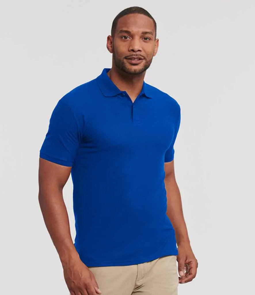 Russell Authentic Eco Pique Polo Shirt - J570M - Brand It Essex Ltd