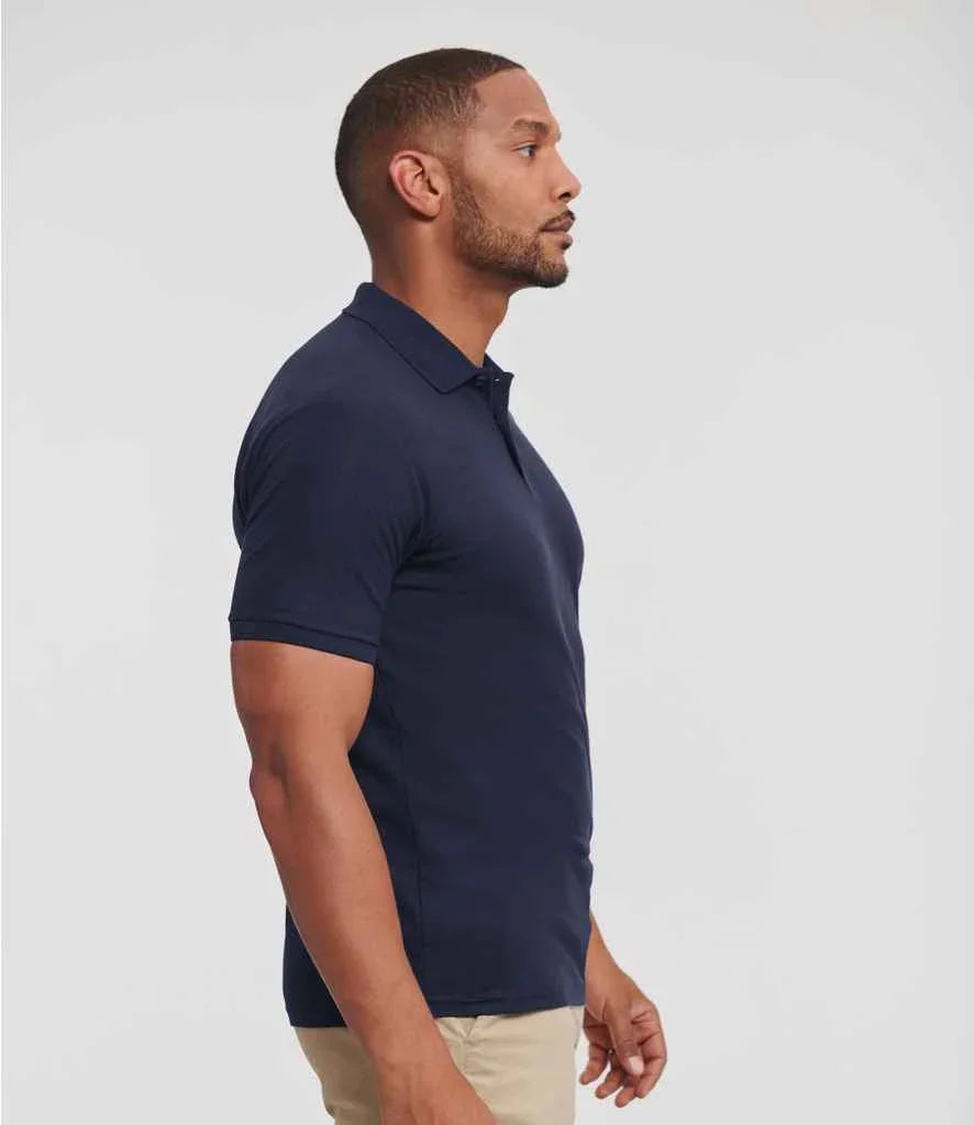 Russell Authentic Eco Pique Polo Shirt - J570M - Brand It Essex Ltd