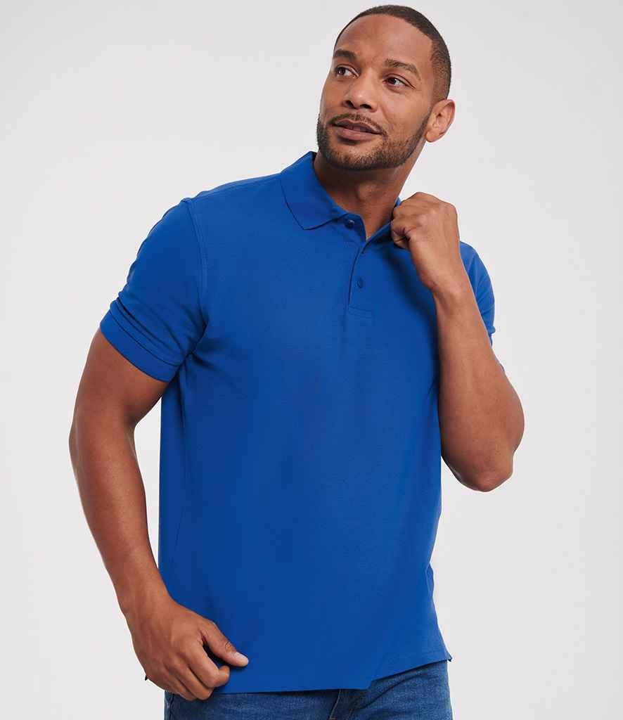 Russell Ultimate Cotton Pique Polo Shirt - J577M - Brand It Essex Ltd