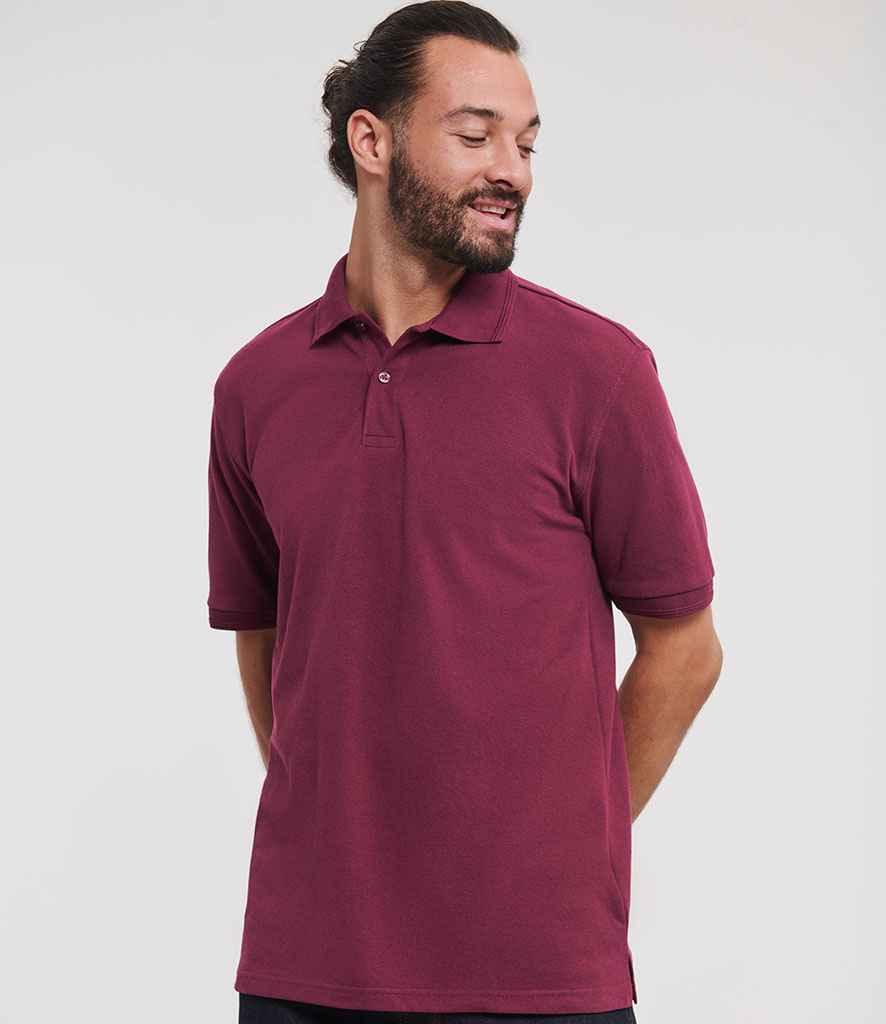 Russell Hardwearing Poly/Cotton Pique Polo - J599M - Brand It Essex Ltd