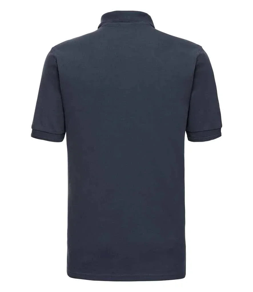 Russell Hardwearing Poly/Cotton Pique Polo Shirt - French Navy - Brand It Essex Ltd