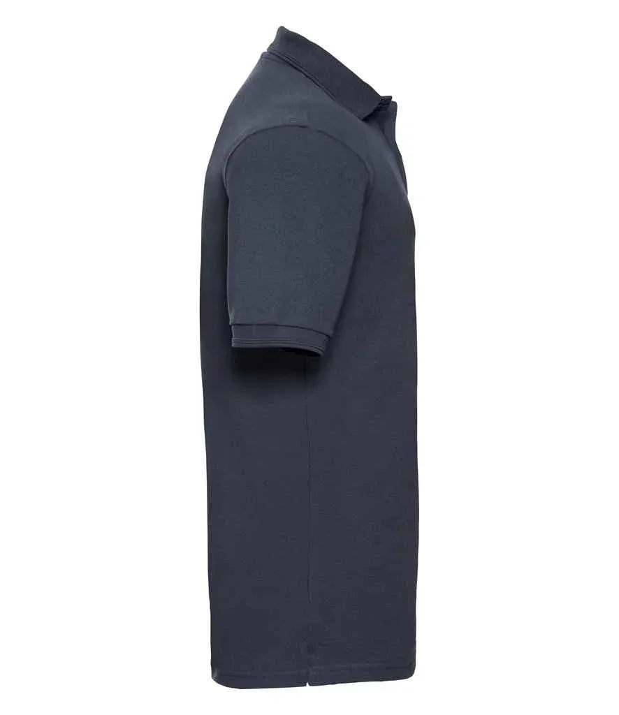 Russell Hardwearing Poly/Cotton Pique Polo Shirt - French Navy - Brand It Essex Ltd