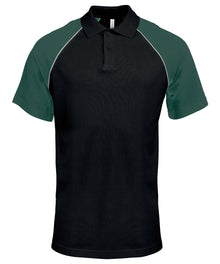 Kariban Contrast Baseball Polo Shirt (KB226)