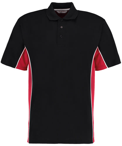 Kustom Kit Track Contrast Polo Shirt (KK475)