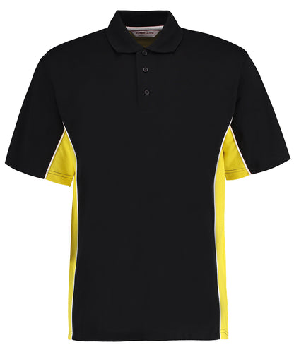 Kustom Kit Track Contrast Polo Shirt (KK475)