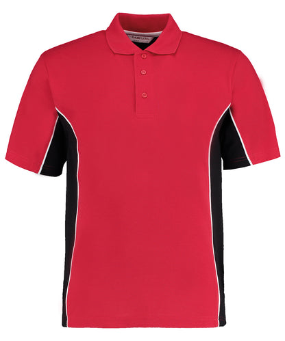 Kustom Kit Track Contrast Polo Shirt (KK475)