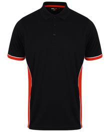Finden & Hales Side Panel Contrast Polo Shirt (LV355)
