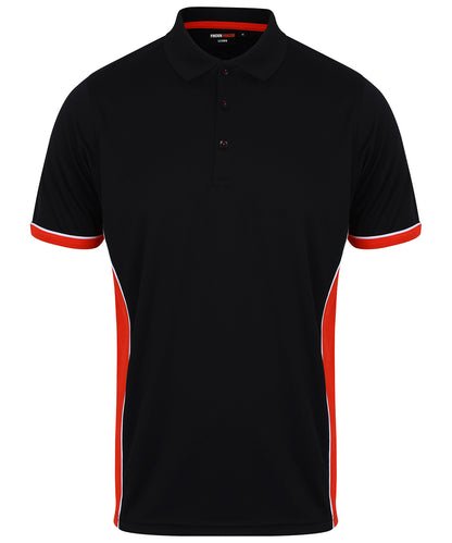 Finden & Hales Side Panel Contrast Polo Shirt (LV355)