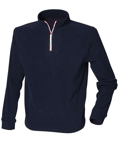 Finden & Hales 1/4 Zip Piped Fleece (LV570)