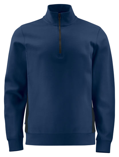 ProJob Prio 2128 1/2 Zip Contrast Sweatshirt