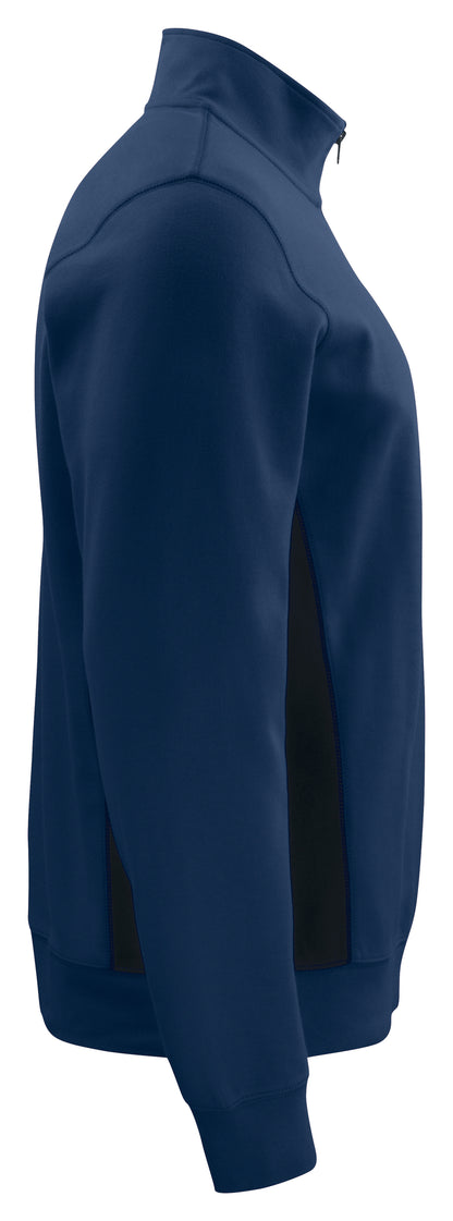 ProJob Prio 2128 1/2 Zip Contrast Sweatshirt