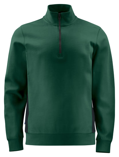 ProJob Prio 2128 1/2 Zip Contrast Sweatshirt