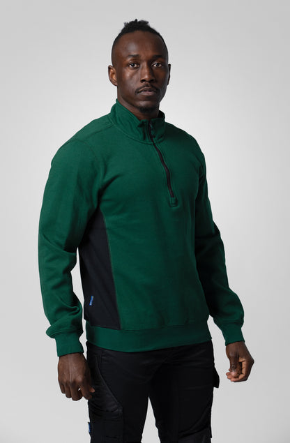 ProJob Prio 2128 1/2 Zip Contrast Sweatshirt