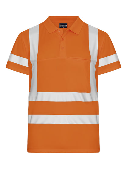 ProJob Prio 6040 Pique Hi Vis Polo Shirt