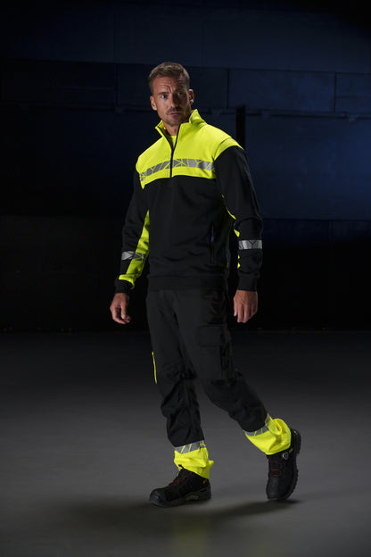 ProJob 7102 1/4 Zip Sweat