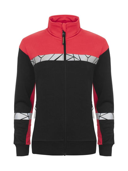 ProJob 7105 Ladies Full Zip Sweatshirt