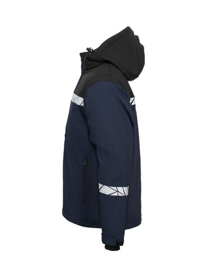 ProJob 7413 Padded Reflective Softshell