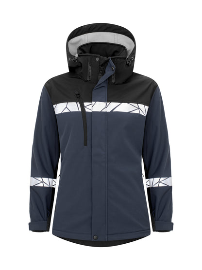 ProJob 7417 Ladies Reflective Lightweight Softshell Jacket