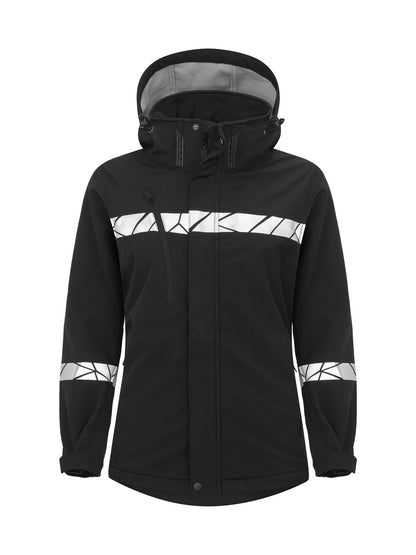 ProJob 7417 Ladies Reflective Lightweight Softshell Jacket