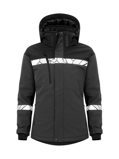ProJob 7418 Ladies Padded Reflective Softshell Jacket