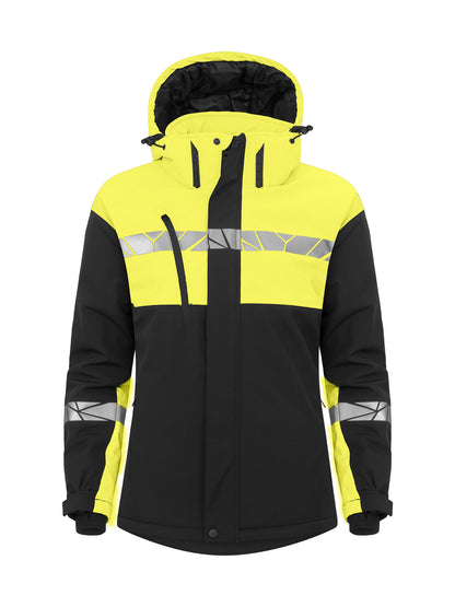 ProJob 7418 Ladies Padded Reflective Softshell Jacket