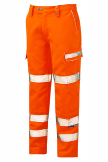 PULSAR® PROTECT Hi-Vis Orange Combat Trousers - PR336