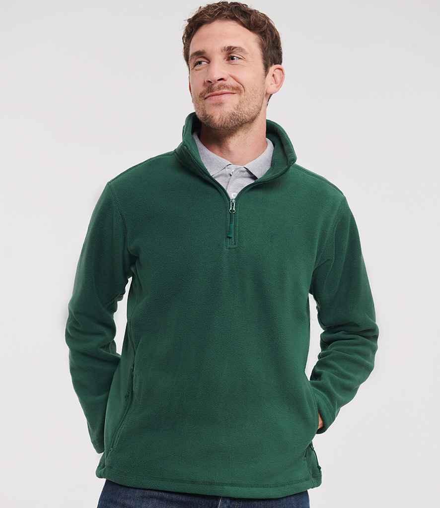 Russell Zip Neck Outdoor Fleece - 874M - Brand It Essex Ltd