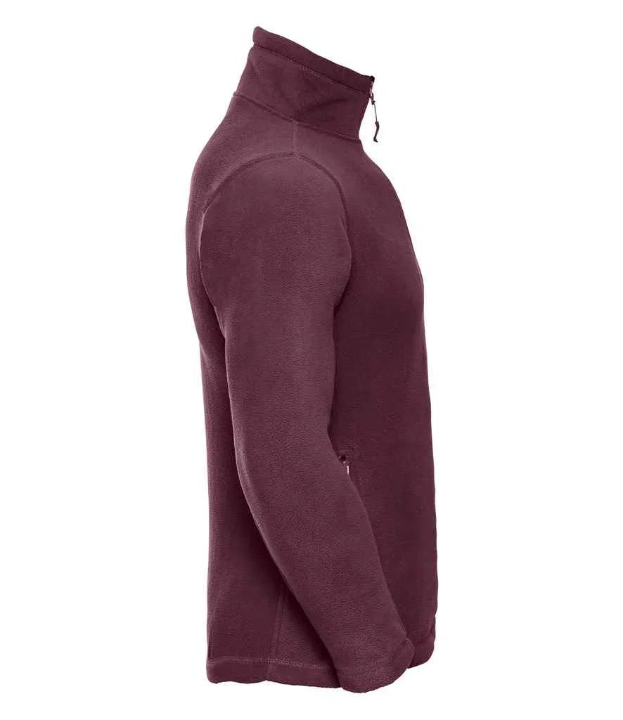Russell Zip Neck Outdoor Fleece - 874M - Brand It Essex Ltd