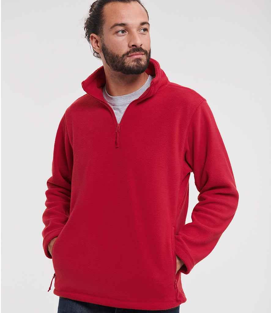 Russell Zip Neck Outdoor Fleece - 874M - Brand It Essex Ltd