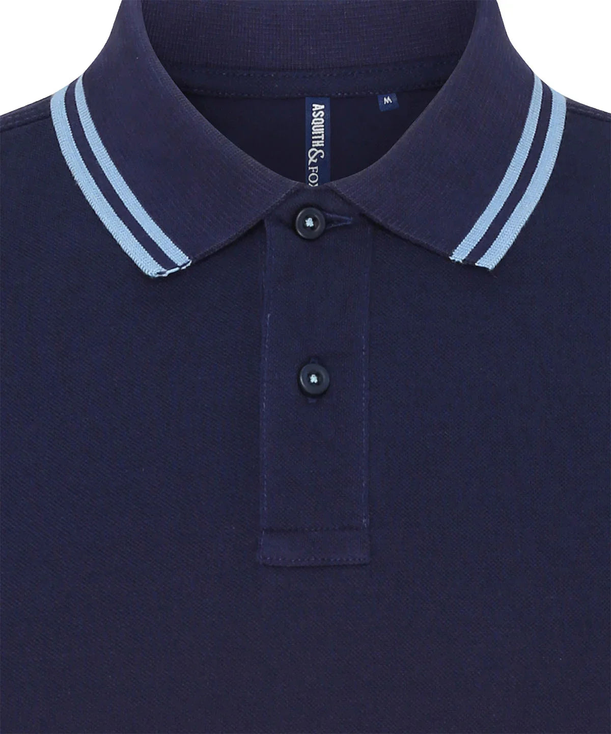 Men's classic fit tipped polo