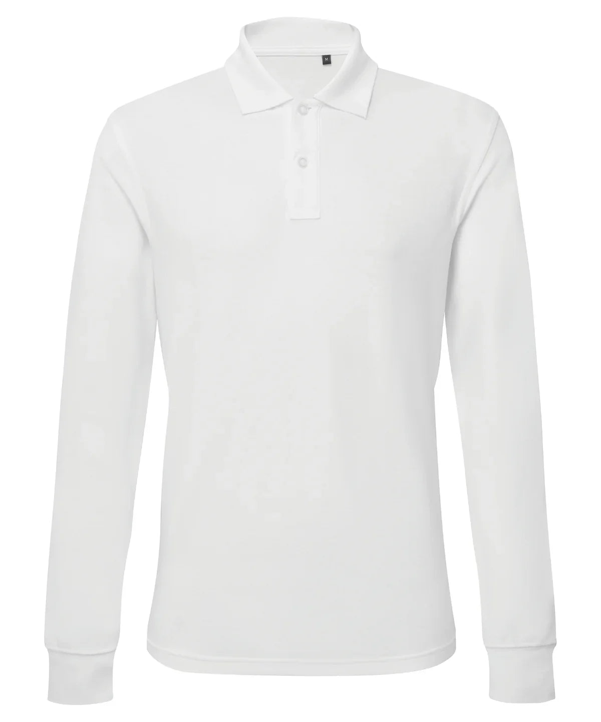 Men's classic fit long sleeved polo