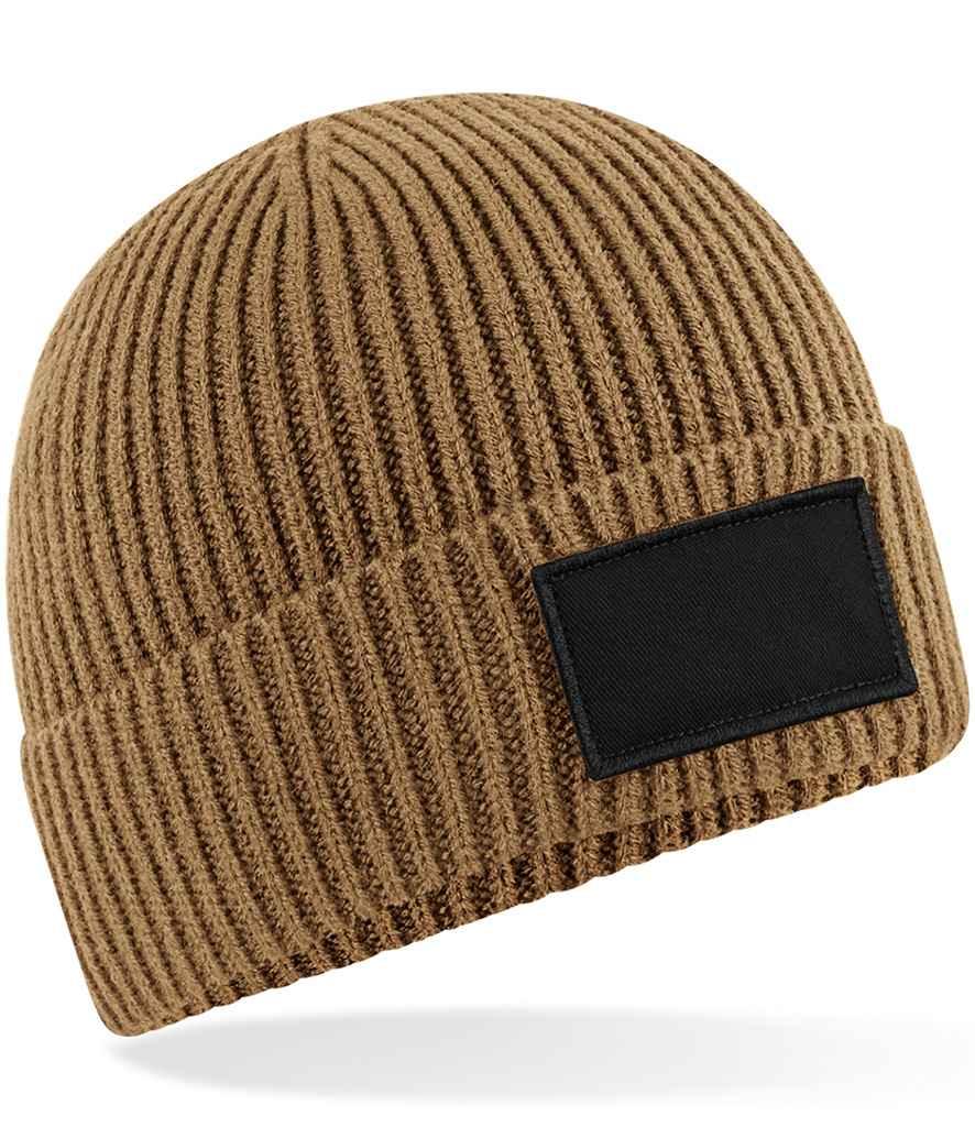 Beechfield Fashion Patch Beanie - B442R - Brand It Essex Ltd