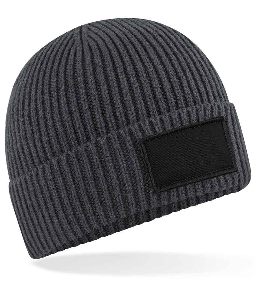 Beechfield Fashion Patch Beanie - B442R - Brand It Essex Ltd