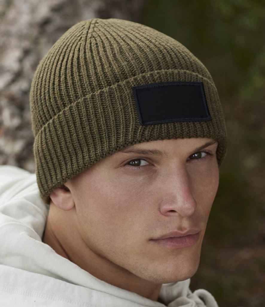 Beechfield Fashion Patch Beanie - B442R - Brand It Essex Ltd