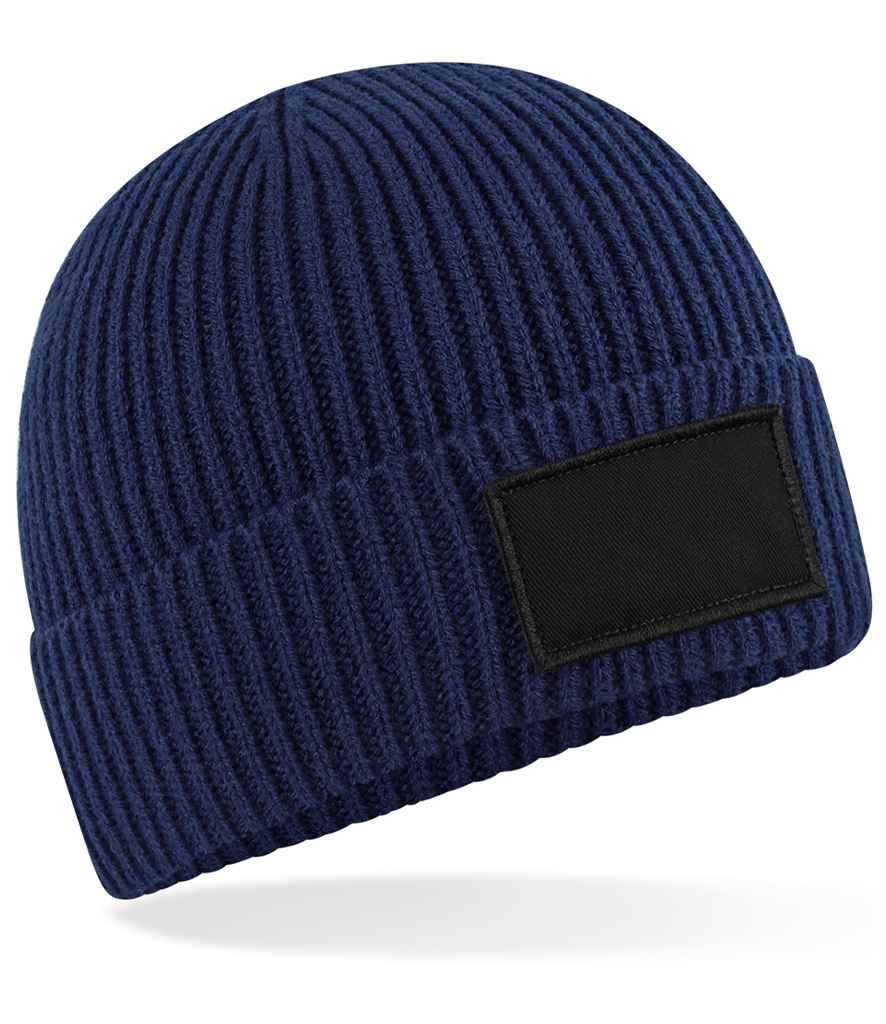 Beechfield Fashion Patch Beanie - B442R - Brand It Essex Ltd