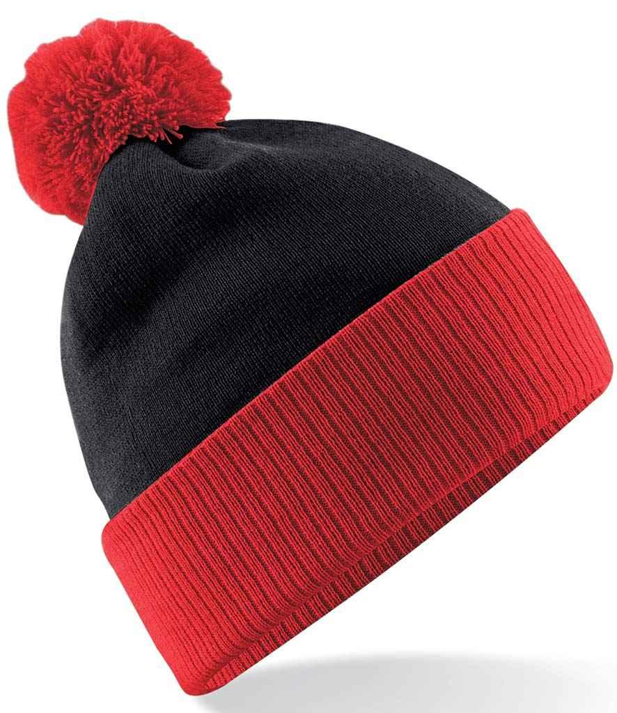 Personalised Custom Branded Beechfield Snowstar Two Tone Beanie - B451 - Brand It Essex Ltd