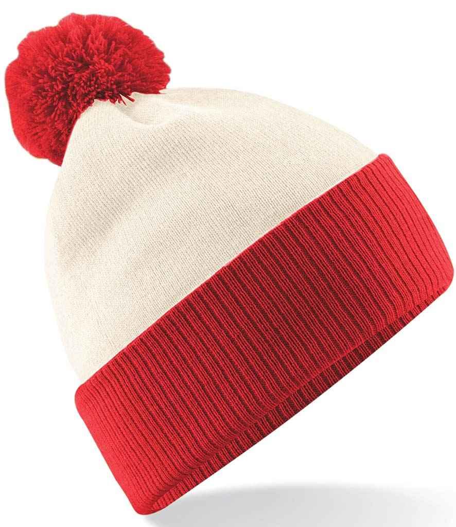 Personalised Custom Branded Beechfield Snowstar Two Tone Beanie - B451 - Brand It Essex Ltd
