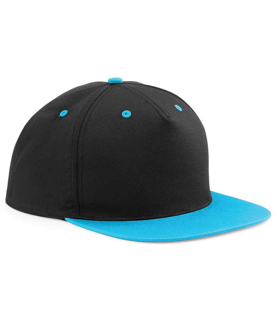 Personalised Custom Branded Beechfield 5 Panel Contrast Snapback - B610C - Brand It Essex Ltd