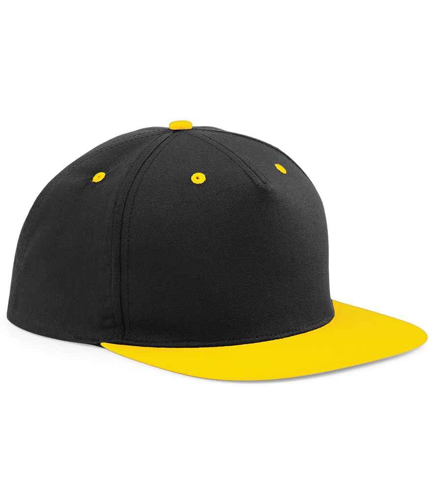 Personalised Custom Branded Beechfield 5 Panel Contrast Snapback - B610C - Brand It Essex Ltd