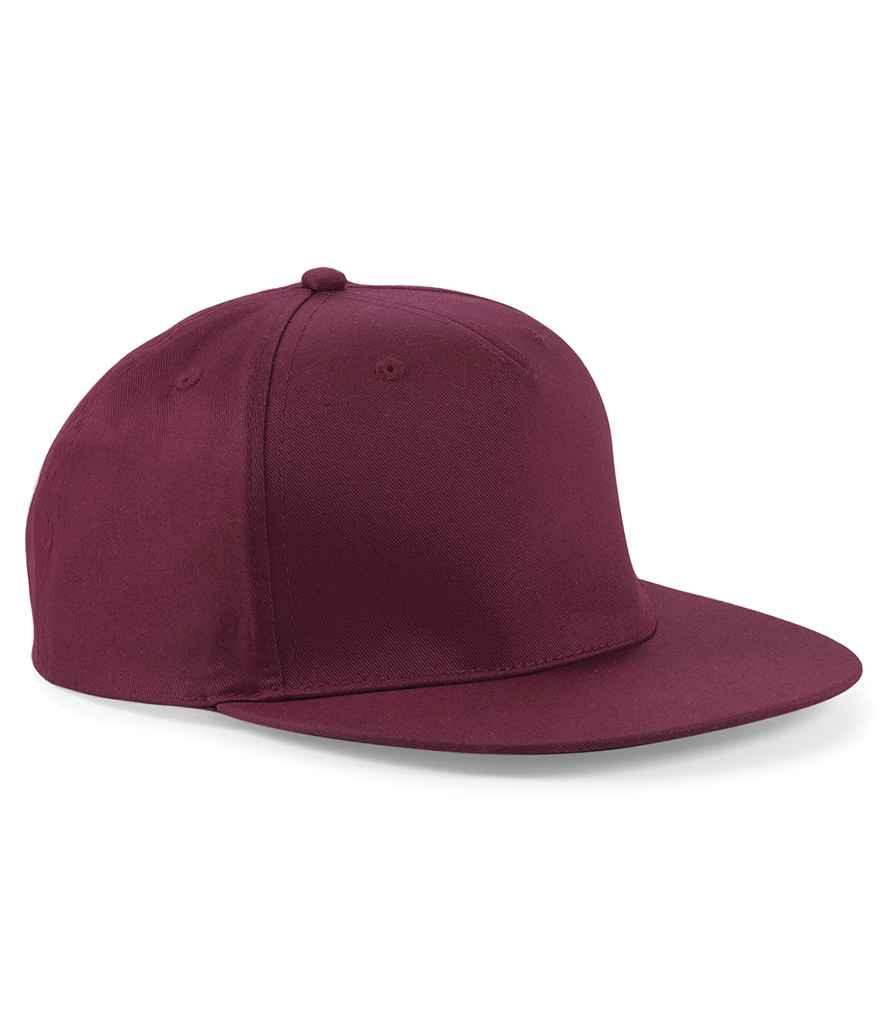 Personalised Custom Branded Beechfield 5 Panel Snapback Rapper Cap - B610 - Brand It Essex Ltd
