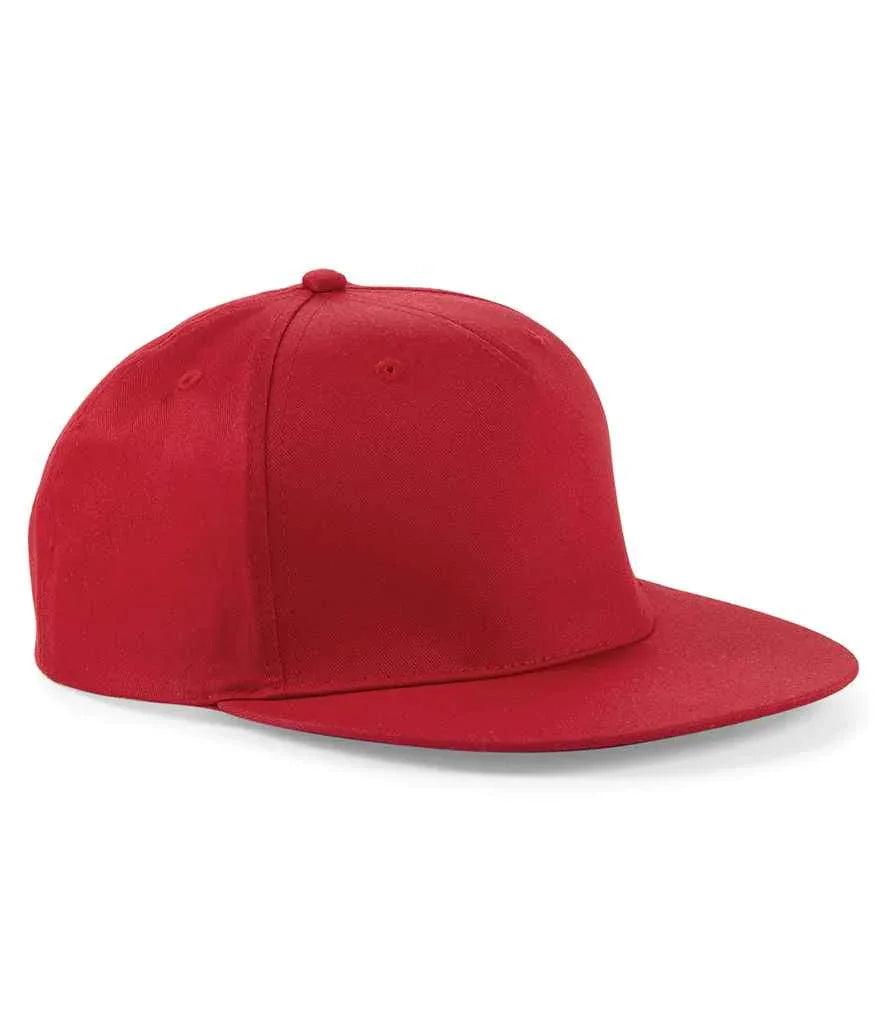 Personalised Custom Branded Beechfield 5 Panel Snapback Rapper Cap - B610 - Brand It Essex Ltd