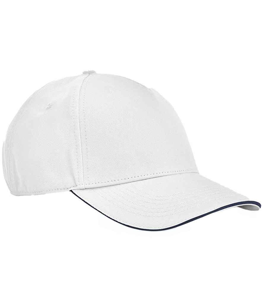 Personalised Custom Branded Beechfield EarthAware Classic Organic Cotton 5 Panel Sandwich Peak Cap - B825C - Brand It Essex Ltd