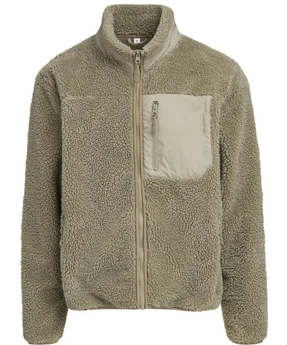 Personalised Custom Branded Unisex Sherpa Full Zip Jacket (BY406) - Brand It Essex Ltd
