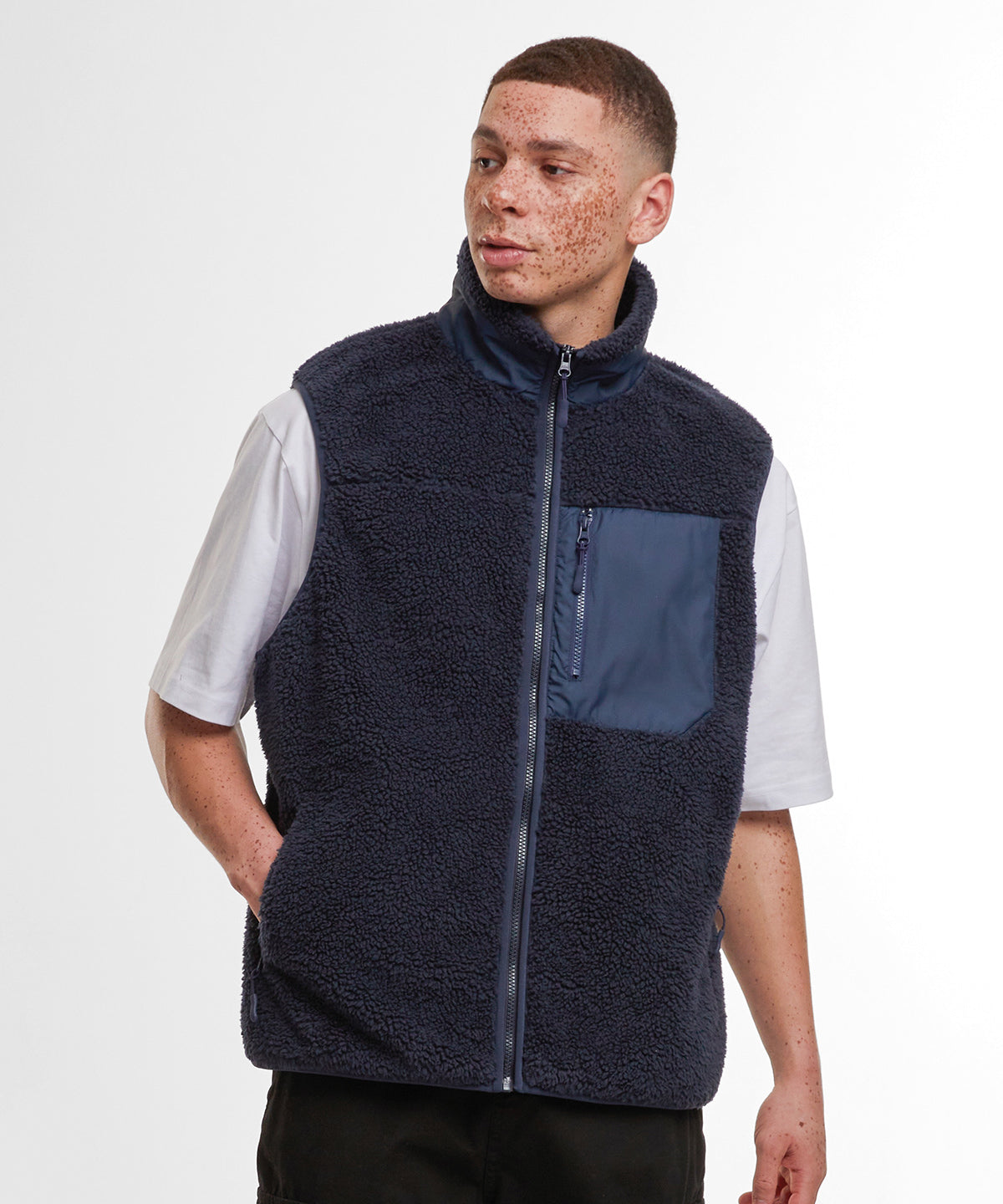 Unisex Sherpa Gilet (BY407)