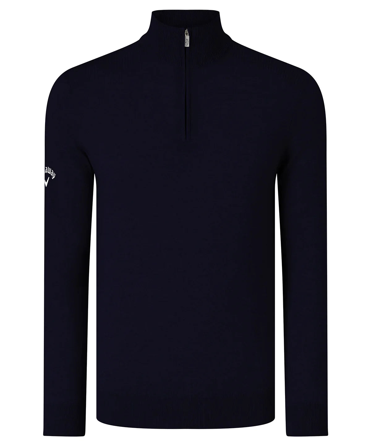 Personalised Custom Branded Callaway Ribbed ¼ zip Merino sweater - CW075 - Brand It Essex Ltd