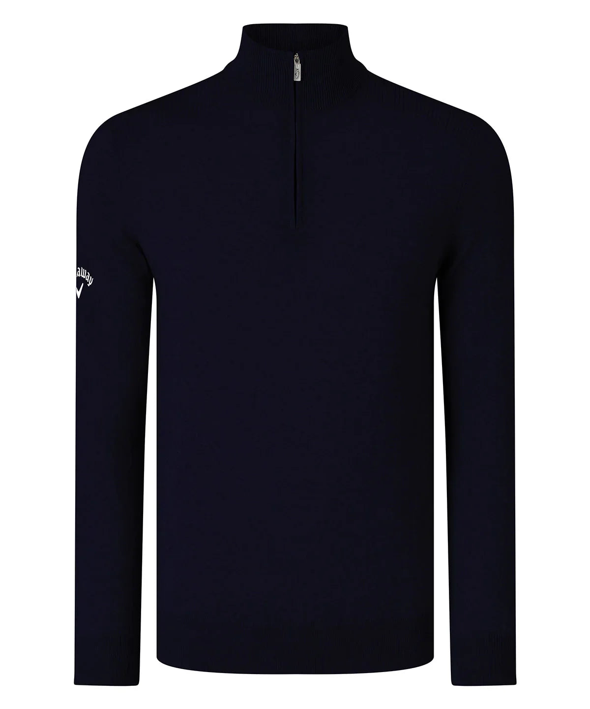 Personalised Custom Branded Callaway Ribbed ¼ zip Merino sweater - CW075 - Brand It Essex Ltd