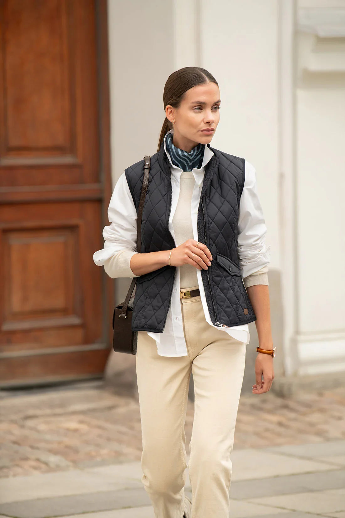 Personalised Custom Branded Nimbus Women’s Camden – diamond quilted gilet - Brand It Essex Ltd