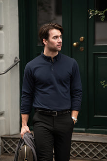 Carlington long sleeve polo