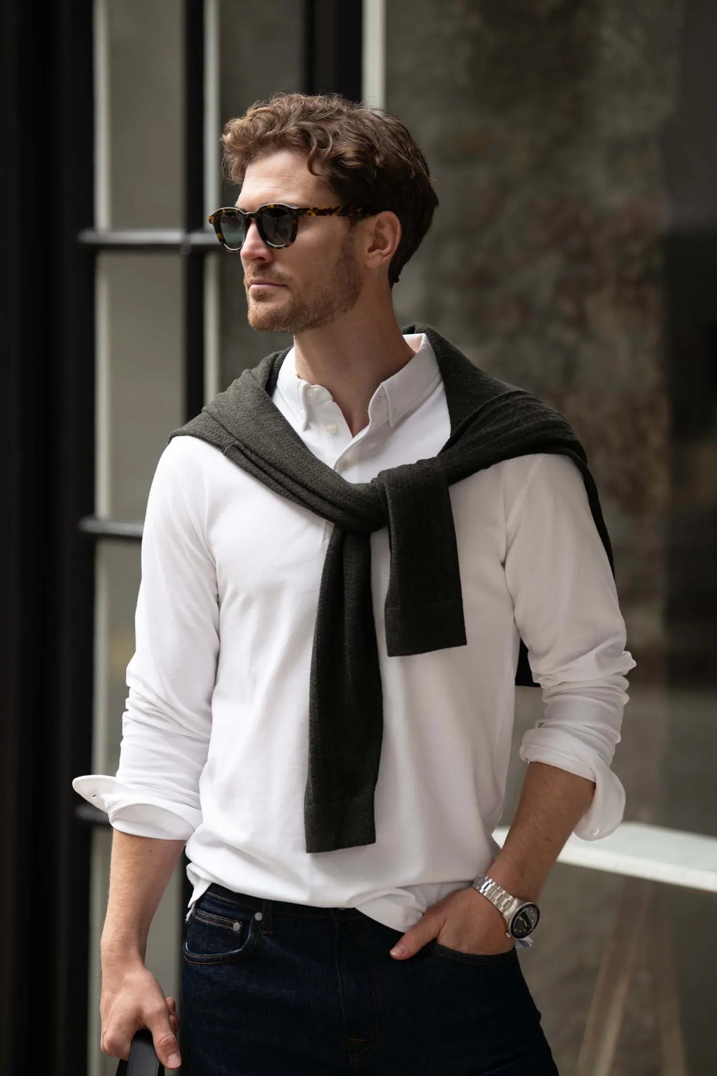 Carlington long sleeve polo - Brand It Essex Ltd