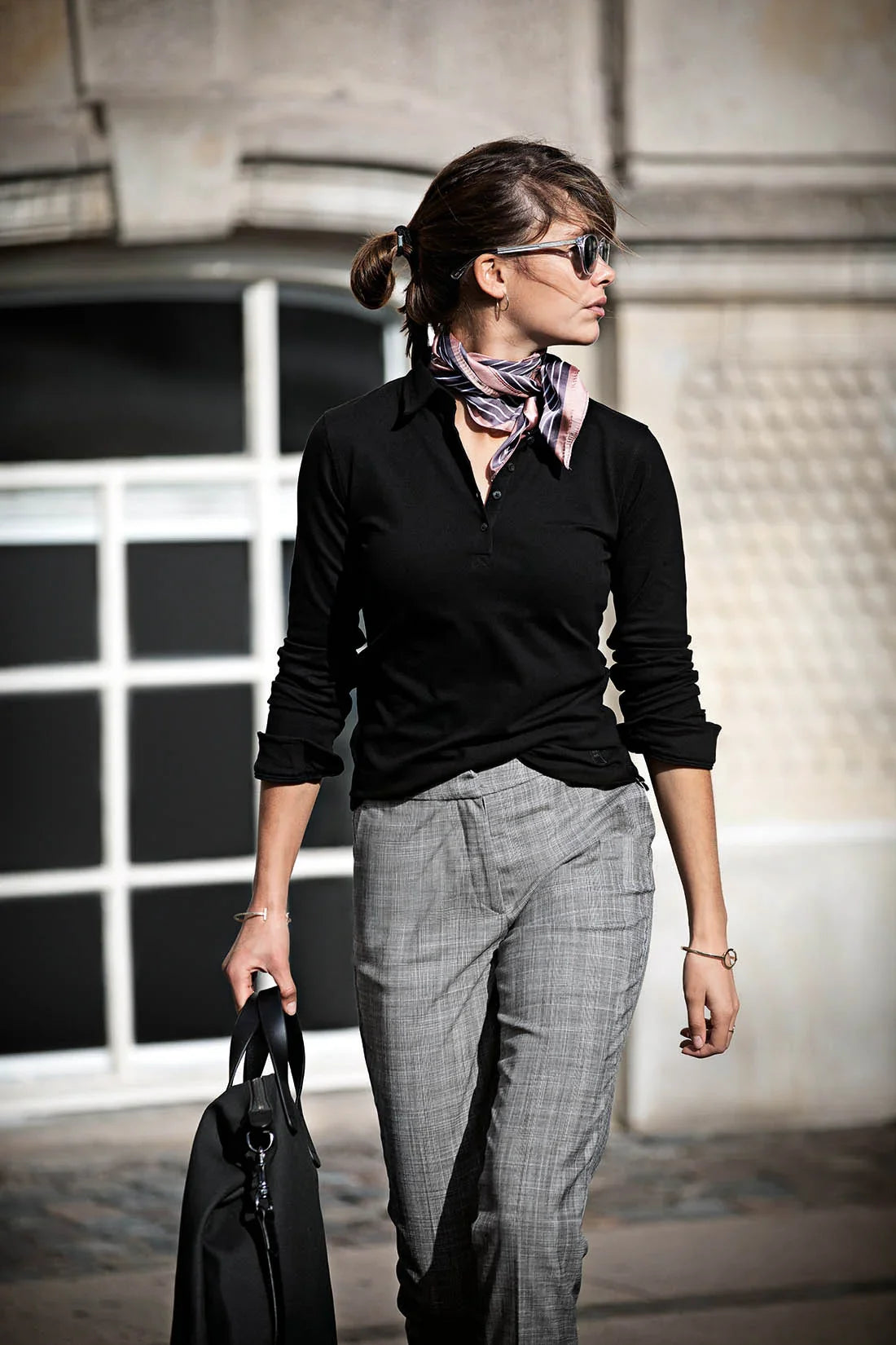 Women’s Carlington long sleeve polo - Brand It Essex Ltd